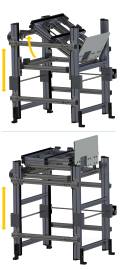 Tilting Deck Vertical Transfer Unit 