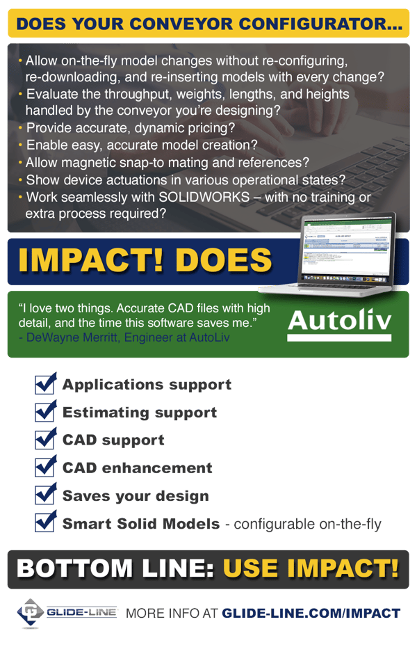 Does your conveyor configurator...