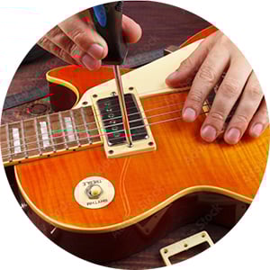screwing guitar circle